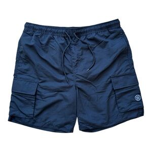 Brooklyn Cloth Men’s Size Large-  Volley Swim Trunks - Lined -Black- NWT